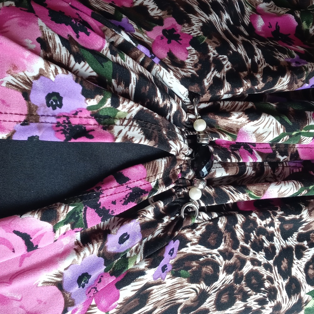 Notations Layered Look Blouse - Picture 2 of 8